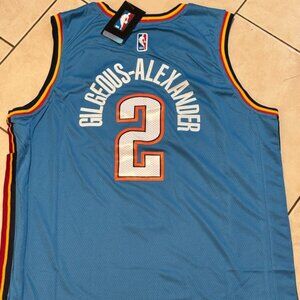 Oklahoma City Thunder Shai Gilgeous Alexander Jersey # 2 , Unisex